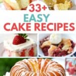 33+ Easy Cake Recipes