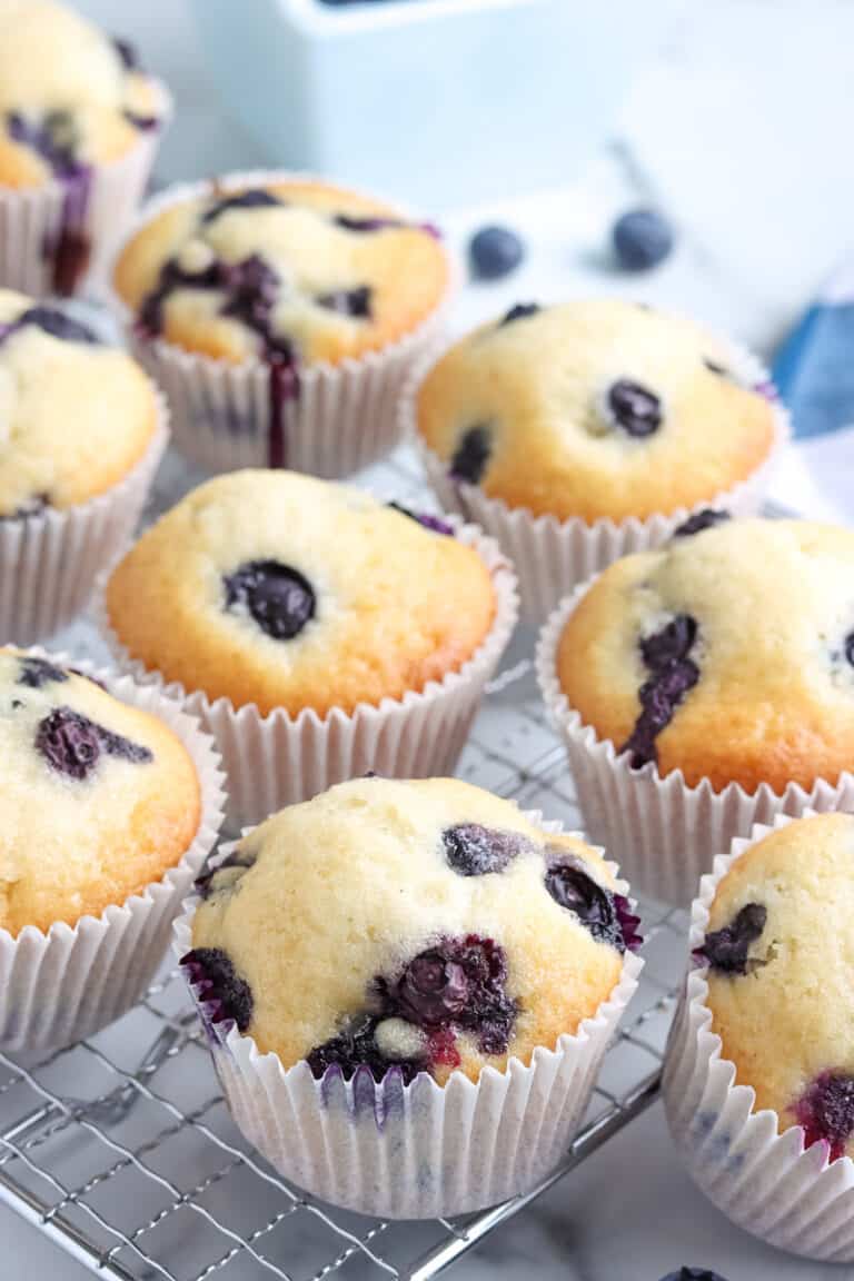 The Easiest Blueberry Recipe Muffin Recipe | All Things Mamma