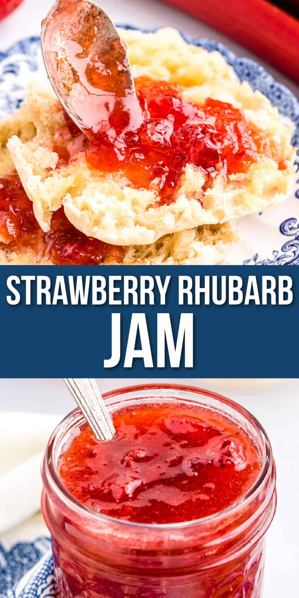 Strawberry Rhubarb Jam - All Things Mamma