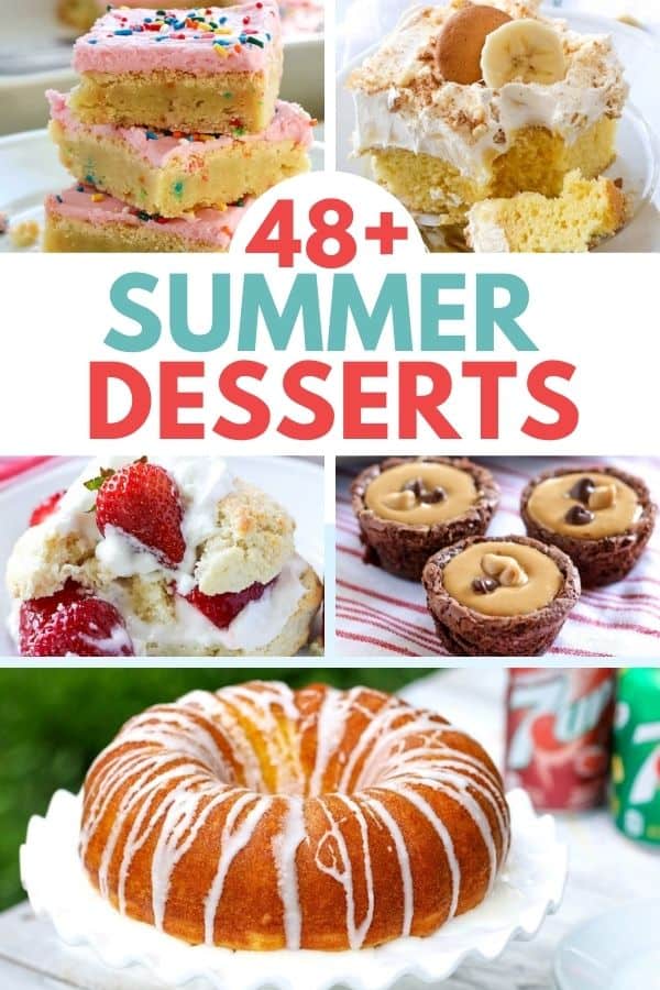 easy summer dessert recipes 