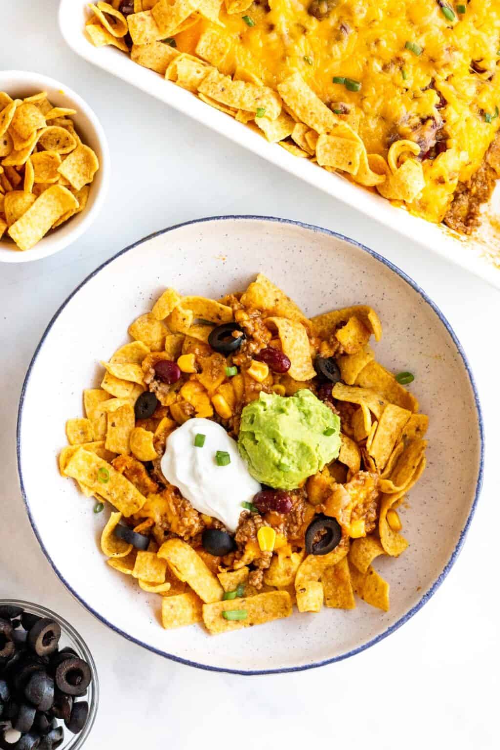 Easy Cheesy Frito Pie Casserole Recipe All Things Mamma