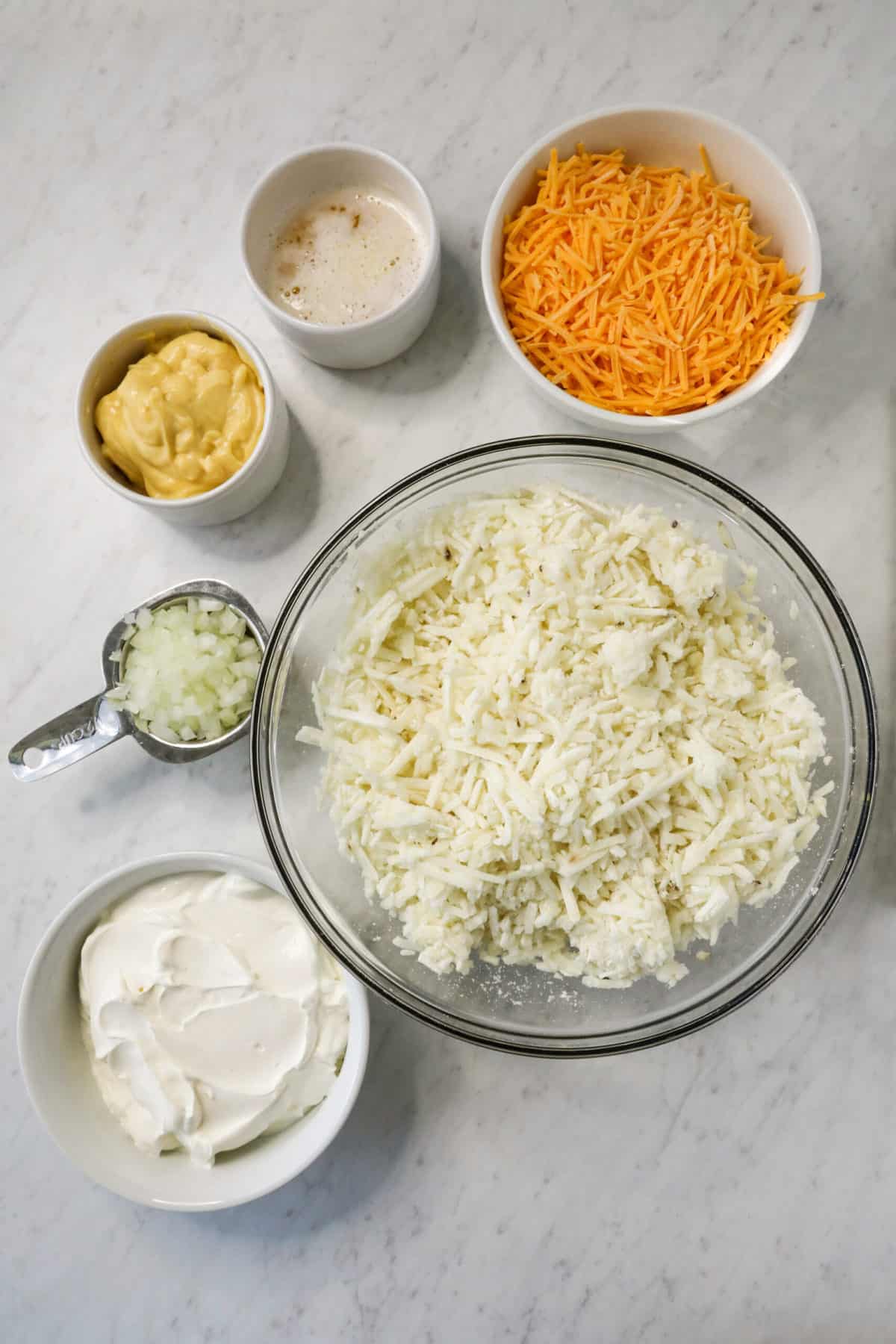ingredients needed to make breakfast casserole 