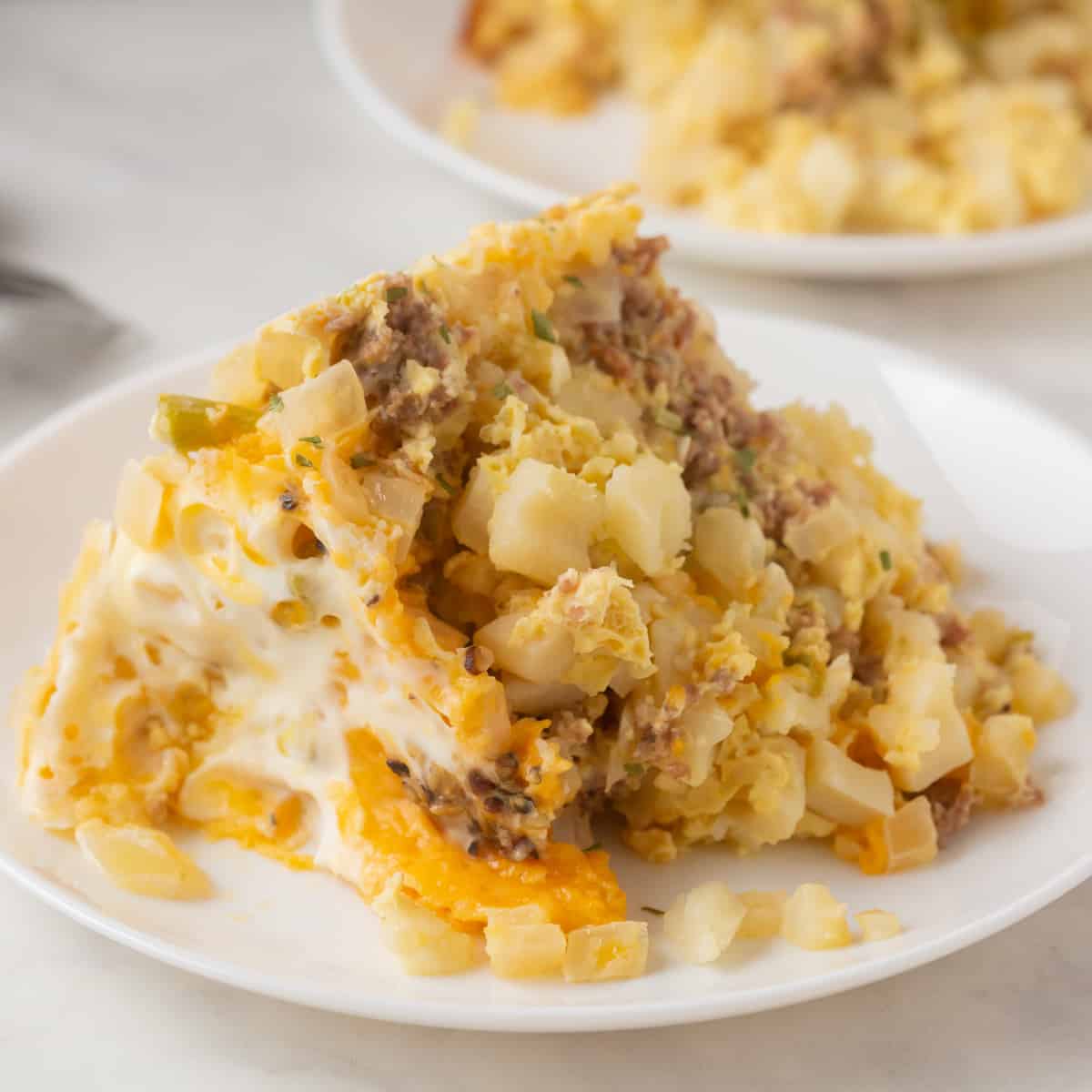 Crockpot Breakfast Casserole - Dinners, Dishes, and Desserts