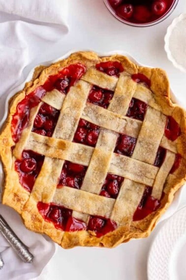lattice cherry pie