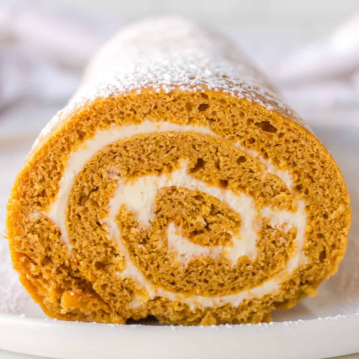 PUMPKIN ROLL RECIPE - Butter with a Side of Bread