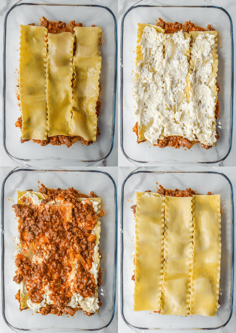 Cheesy and Easy Lasagna With Meat Sauce | All Things Mamma