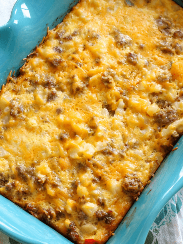 Easy Breakfast Casserole All Things Mamma