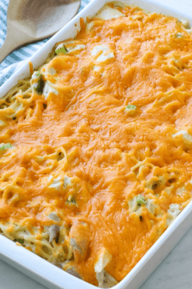 turkey tetrazzini casserole