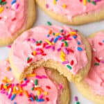 frosted sugar cookies