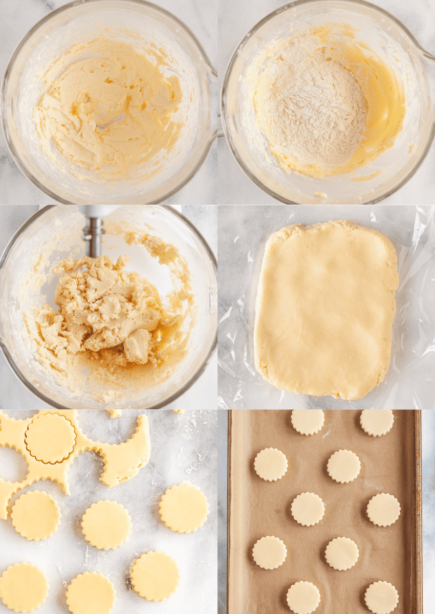 steps to make shortbread cookies