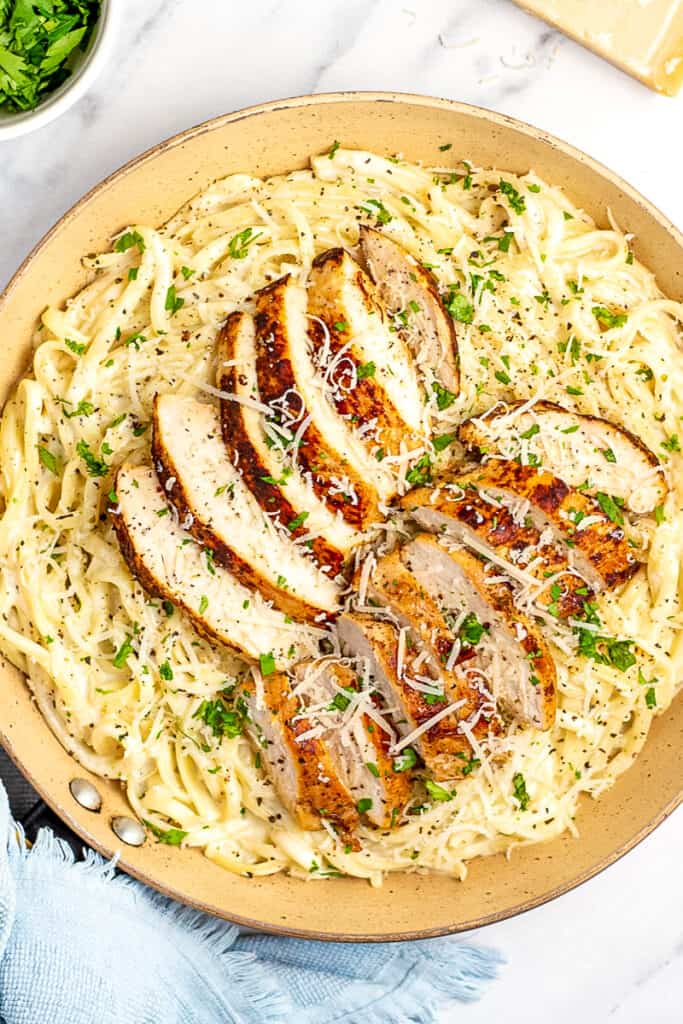 Homemade Chicken Alfredo All Things Mamma