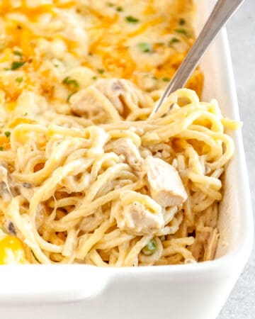 Easy Chicken Tetrazzini