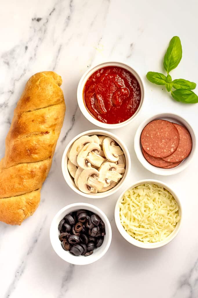 Homemade French Bread Pizza Recipe All Things Mamma