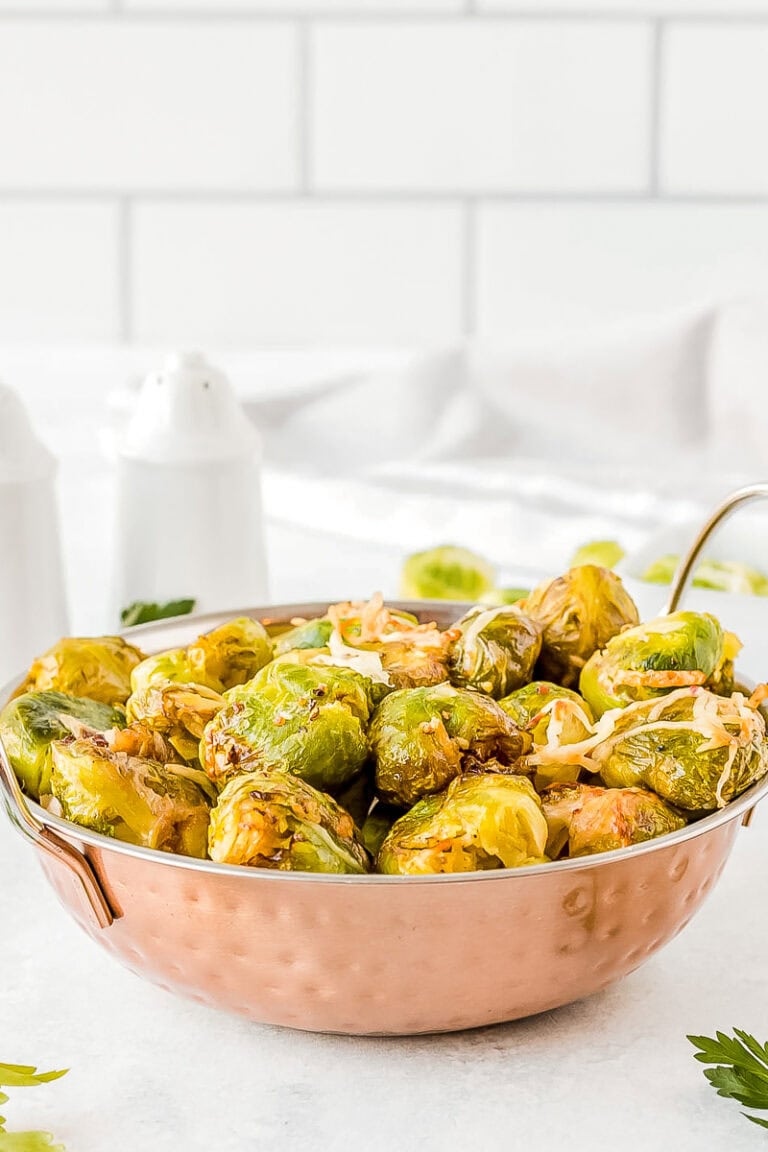 Air Fryer Smashed Brussels Sprouts Recipe All Things Mamma