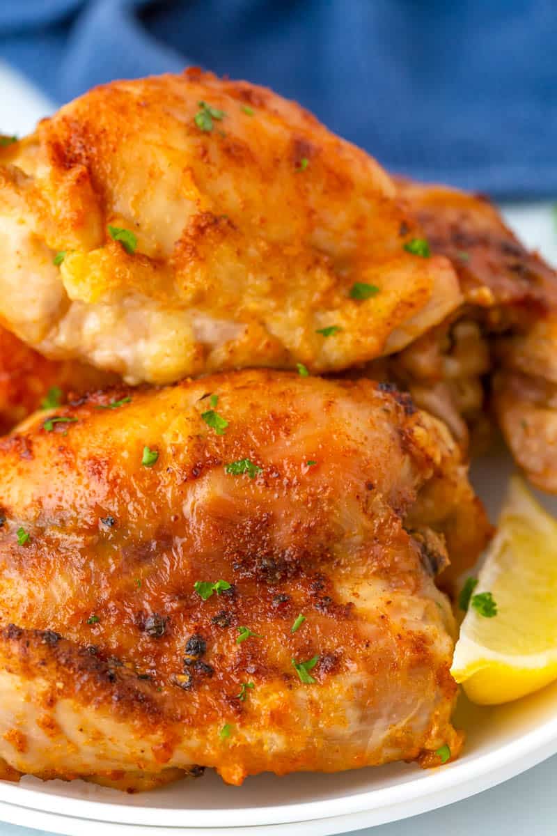 Easy Air Fryer Boneless Chicken Thighs Recipe All Things Mamma