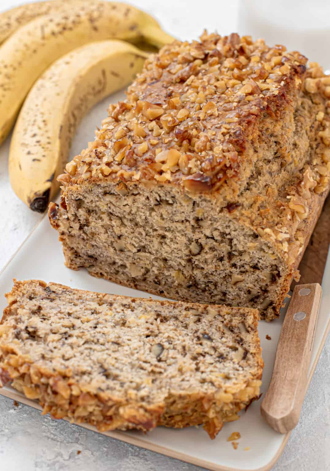 Easy Banana Nut Bread Recipe All Things Mamma