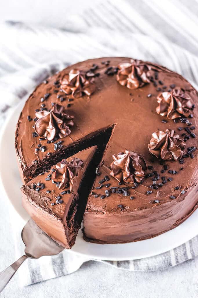 Easy Homemade Chocolate Cake Recipe | All Things Mamma