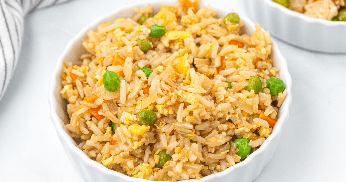 fried rice bowl of fried rice.