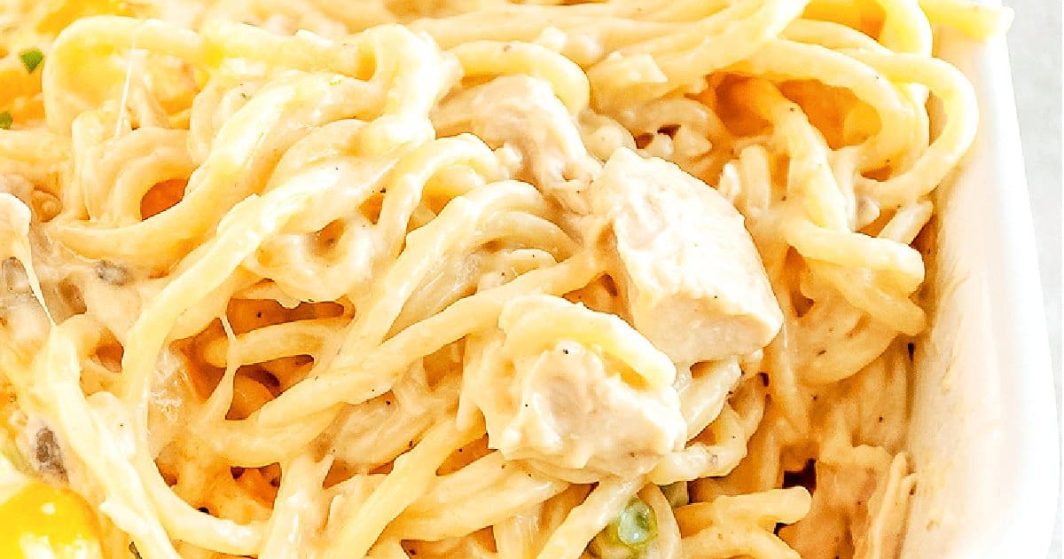 Easy Chicken Tetrazzini Recipe | All Things Mamma