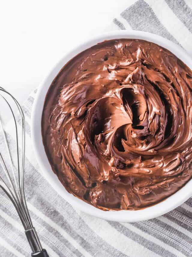 Homemade Chocolate Frosting All Things Mamma