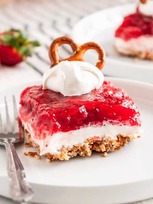 Strawberry Pretzel Dessert All Things Mamma