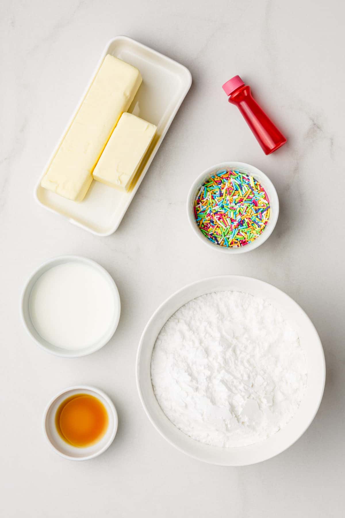 ingredients to make lofthouse cookie frosting