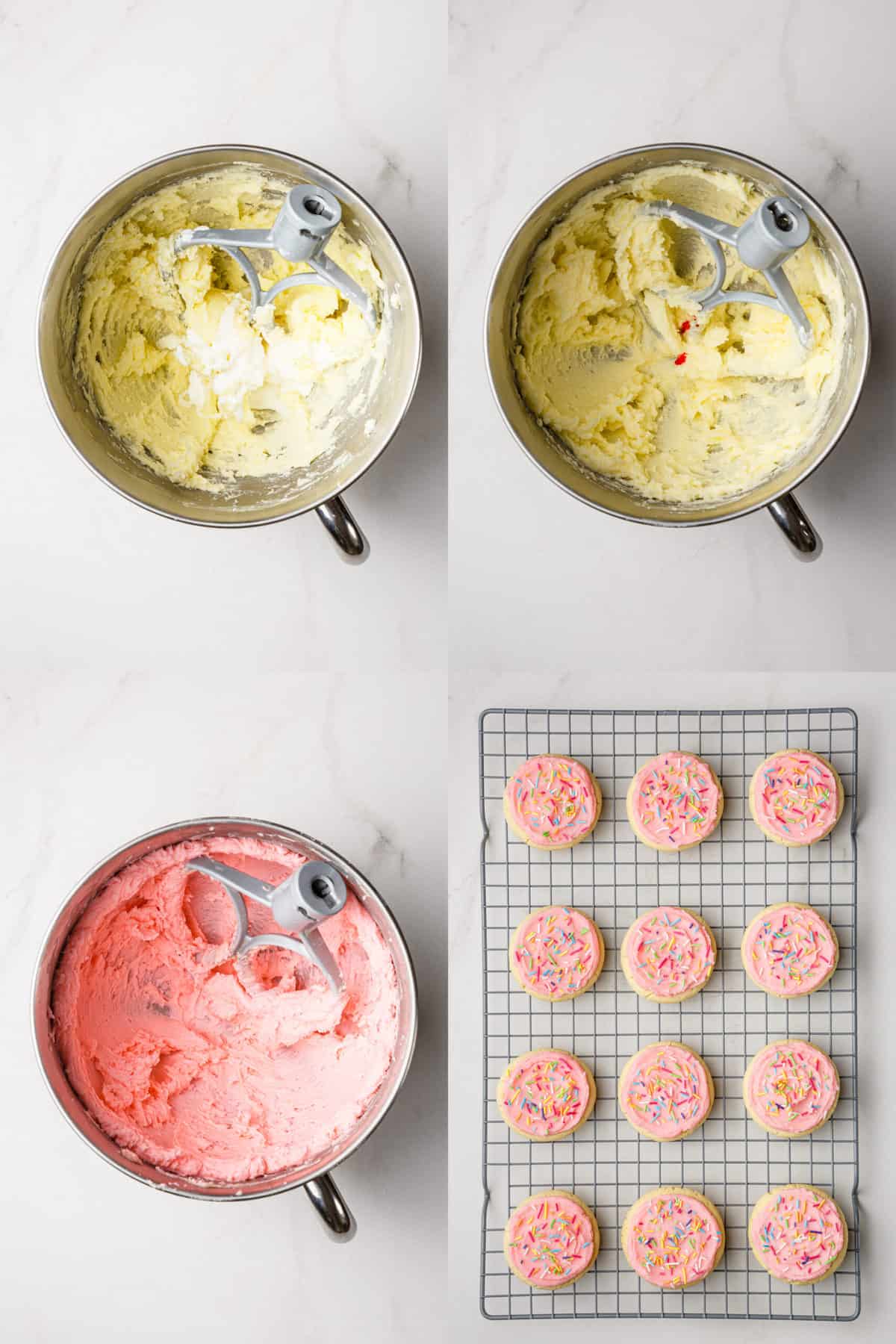 steps to make copycat lofthouse cookies frosting
