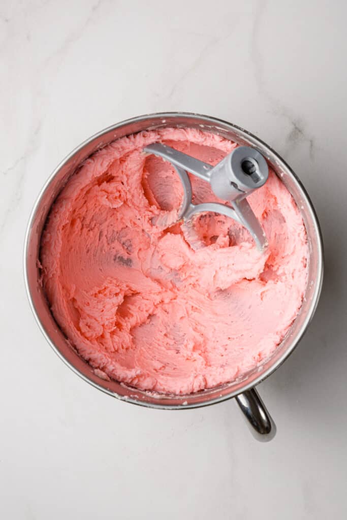 Frosting for copycat Lofthouse cookies.