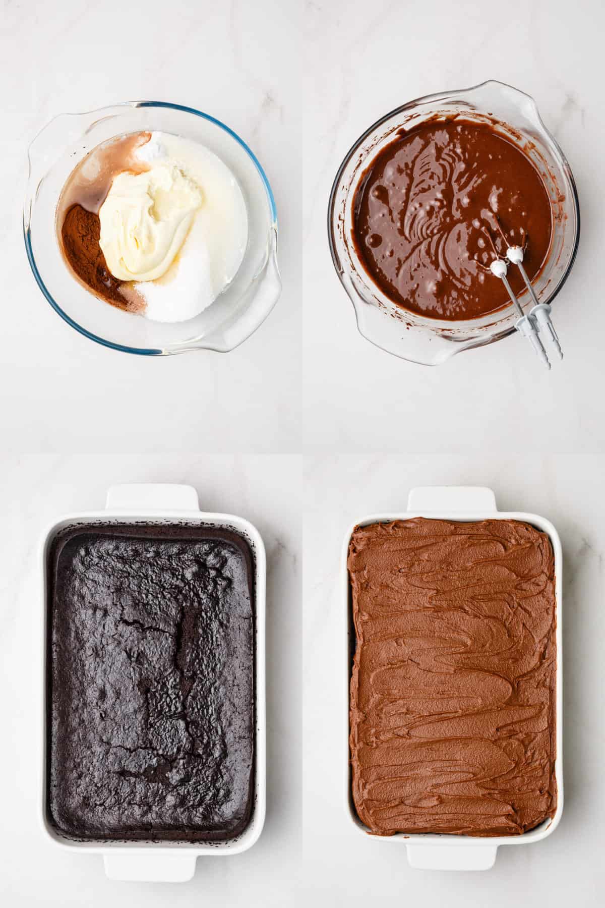 steps to make chocolate mayonnaise cake