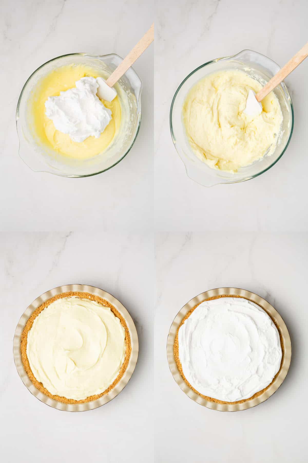 steps to make banana cream pie