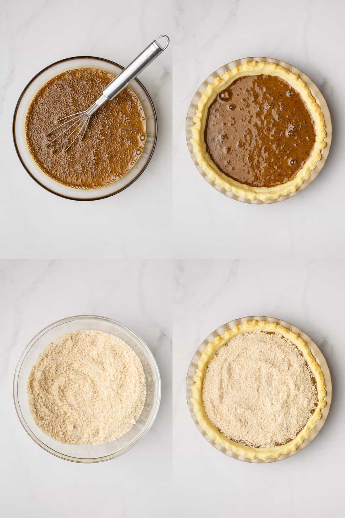 steps to make shoofly pie
