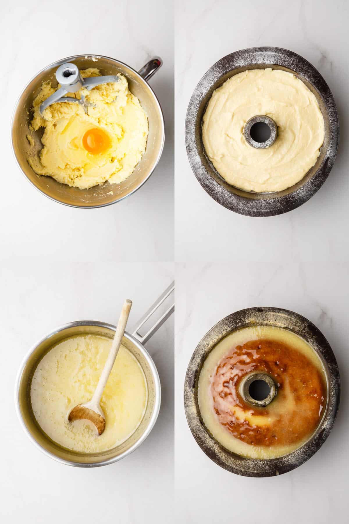 steps to make kentucky butter cake