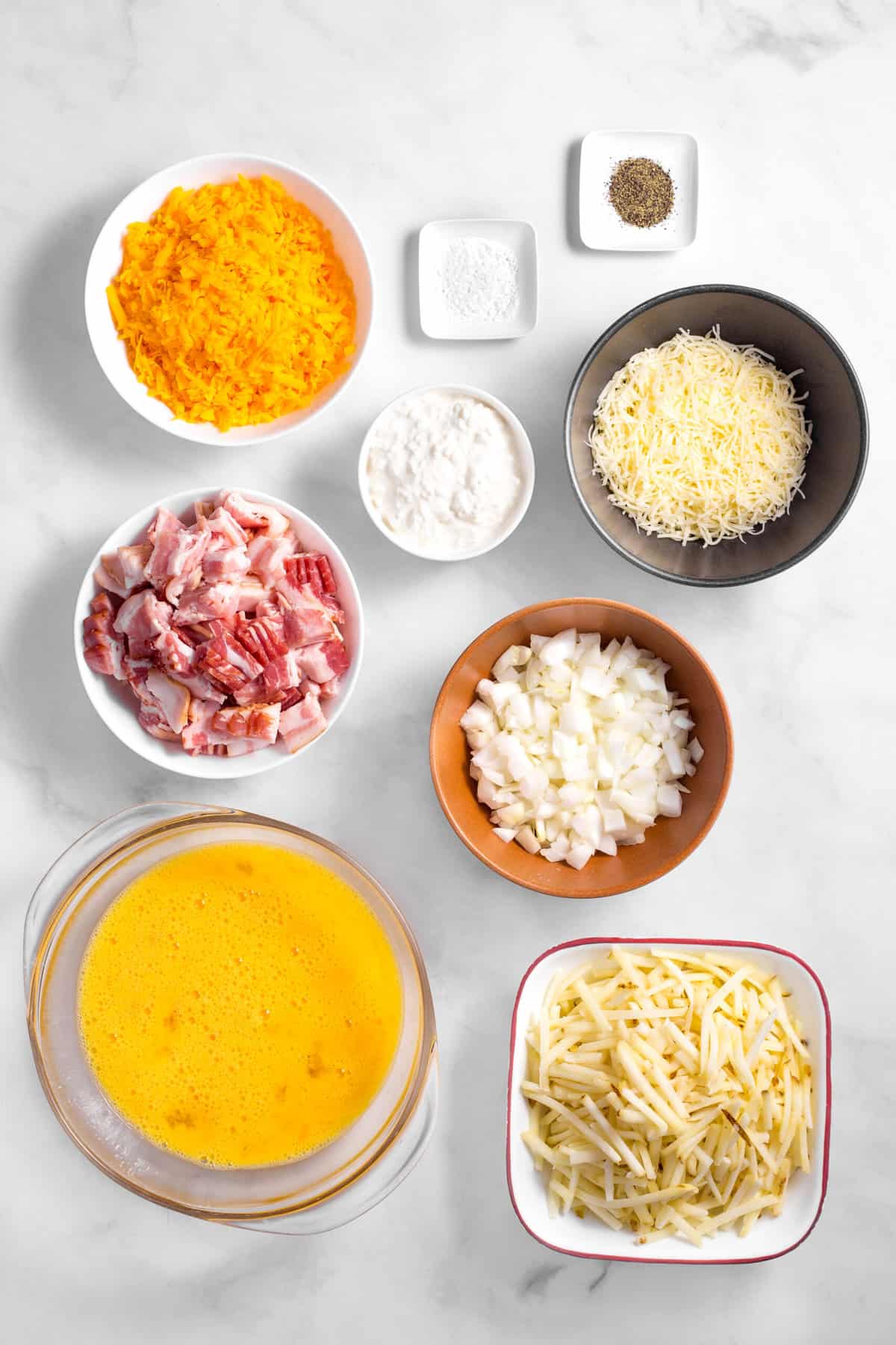 ingredients to make amish breakfast casserole