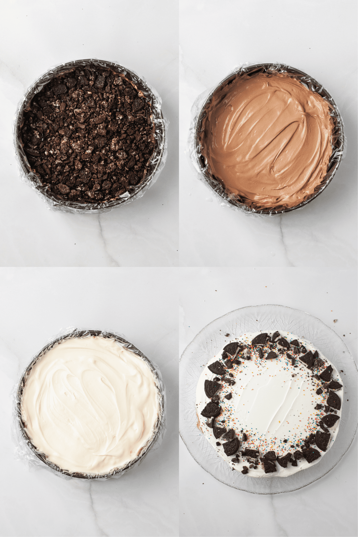 steps to make Copycat Dairy Queen Ice Cream Cake.