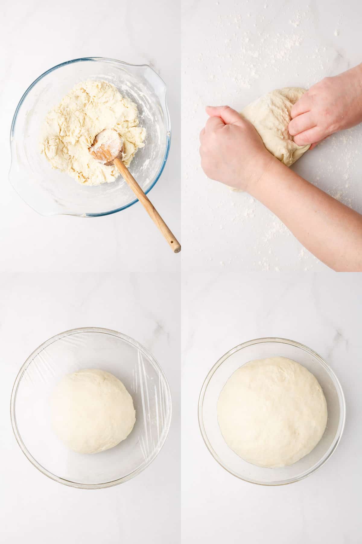 steps to make homemade pizza dough