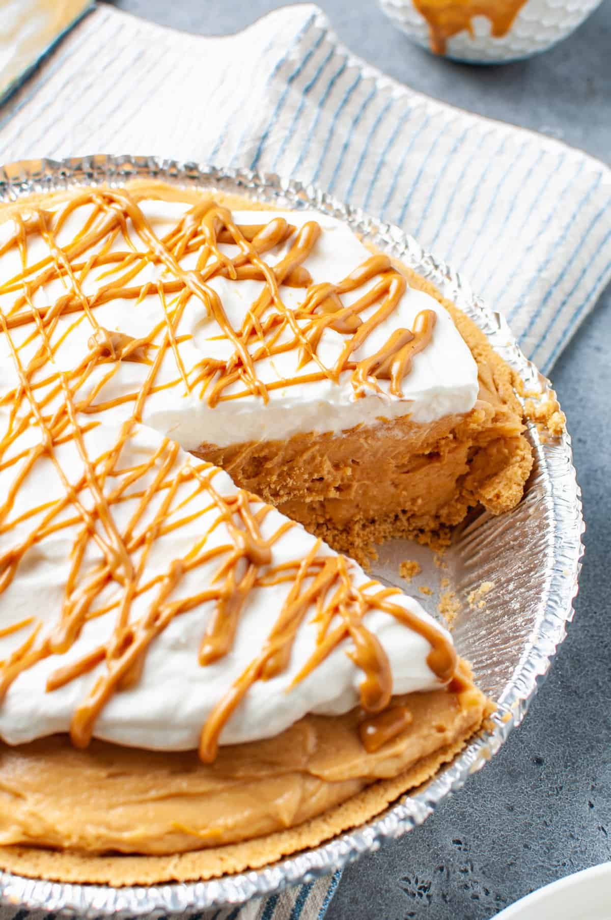 NoBake Peanut Butter Fluff Pie All Things Mamma