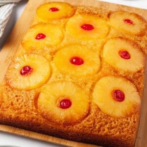 Pineapple upside down cake.