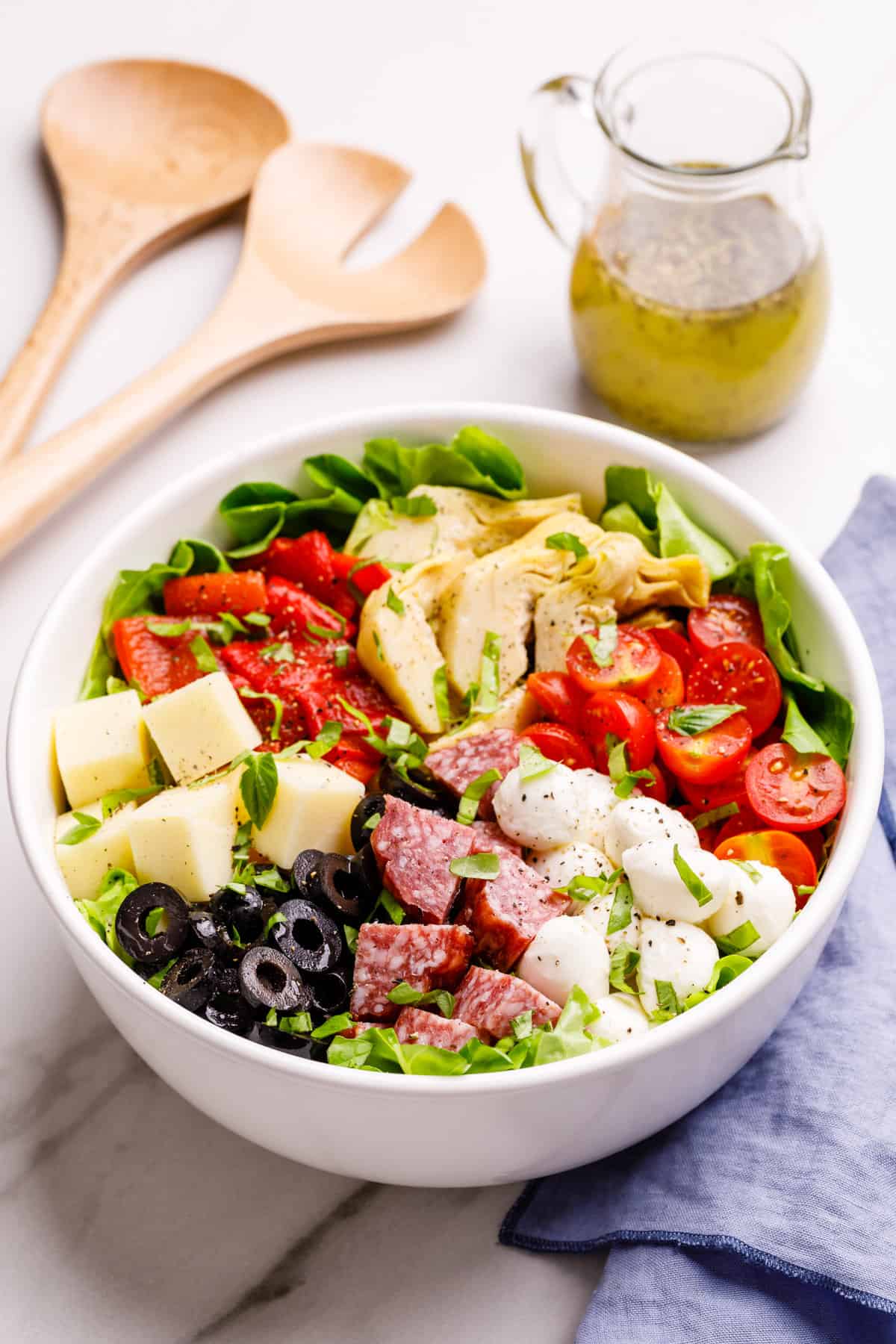 How To Make Homemade Antipasto Salad All Things Mamma