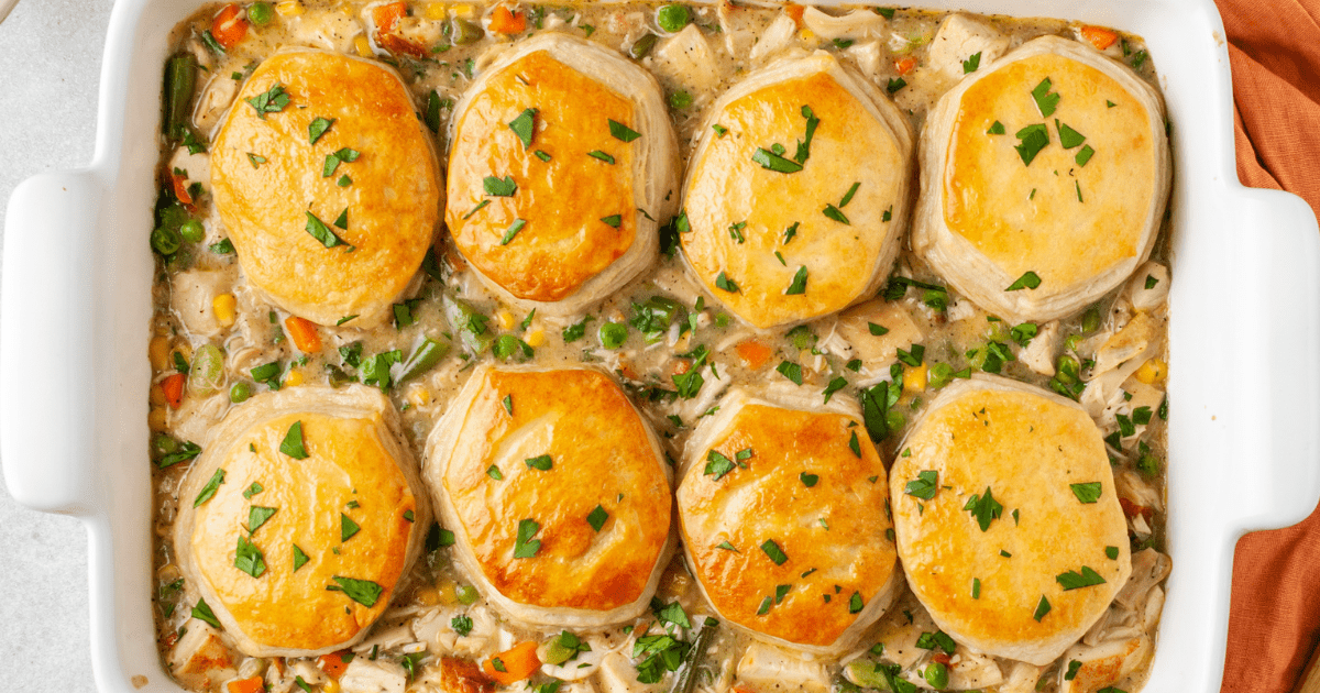 Creamy Chicken Pot Pie Casserole All Things Mamma