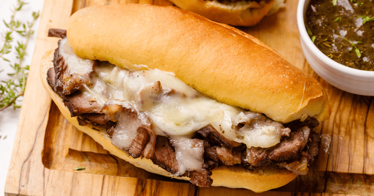 Juicy French Dip Sandwich All Things Mamma