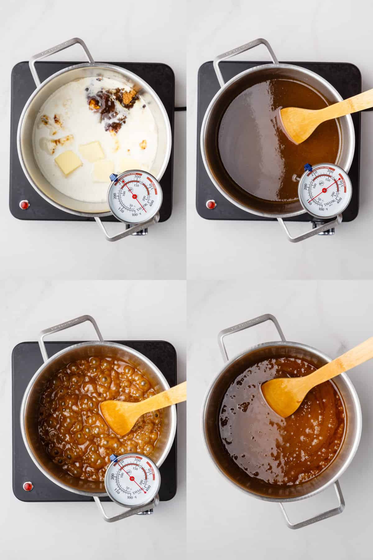 steps to make homemade caramel sauce