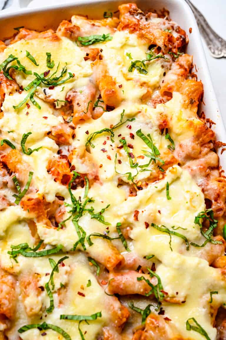 Cheesy Baked Rigatoni All Things Mamma