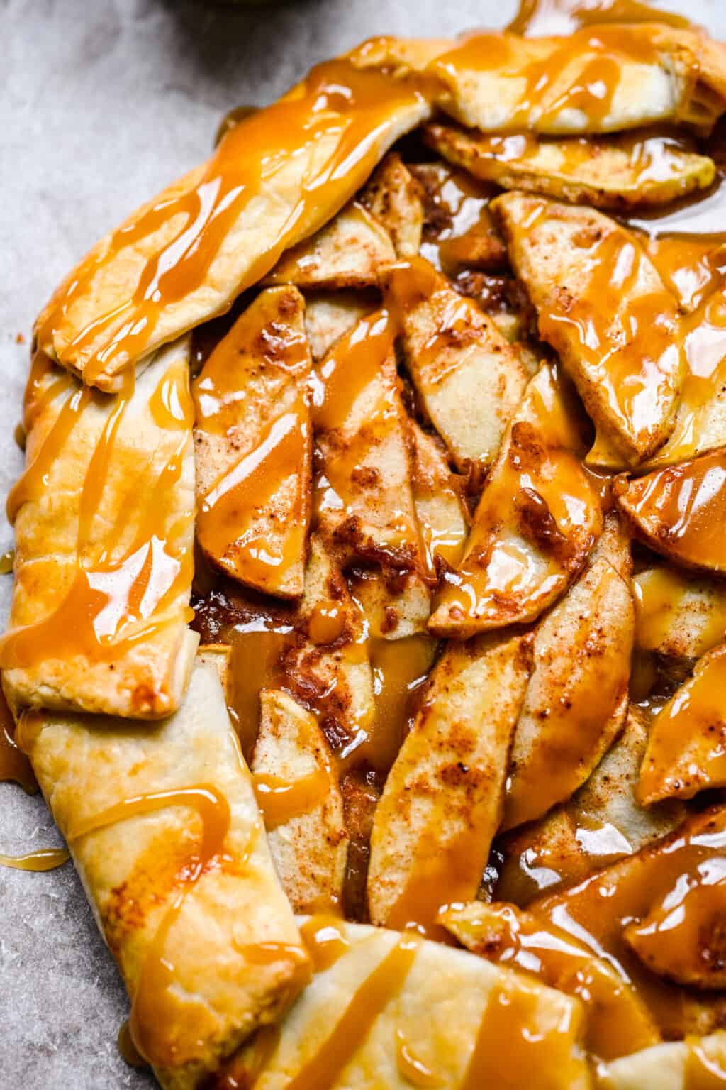 Easy Caramel Apple Tart Recipe All Things Mamma
