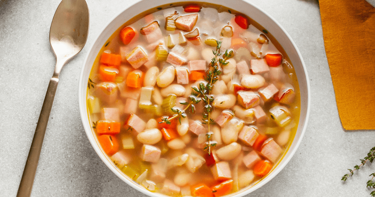 Ham and bean soup.