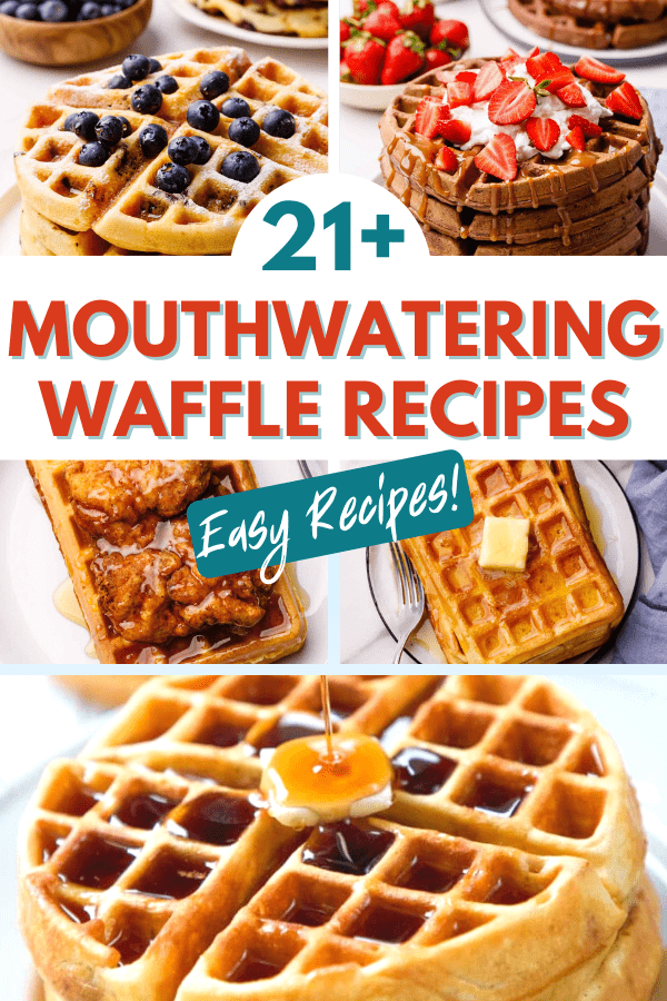 21+ Mouthwatering Waffle Recipes