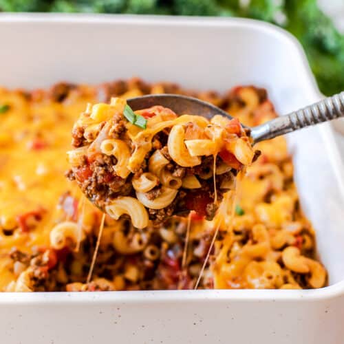 Cheeseburger Casserole - All Things Mamma