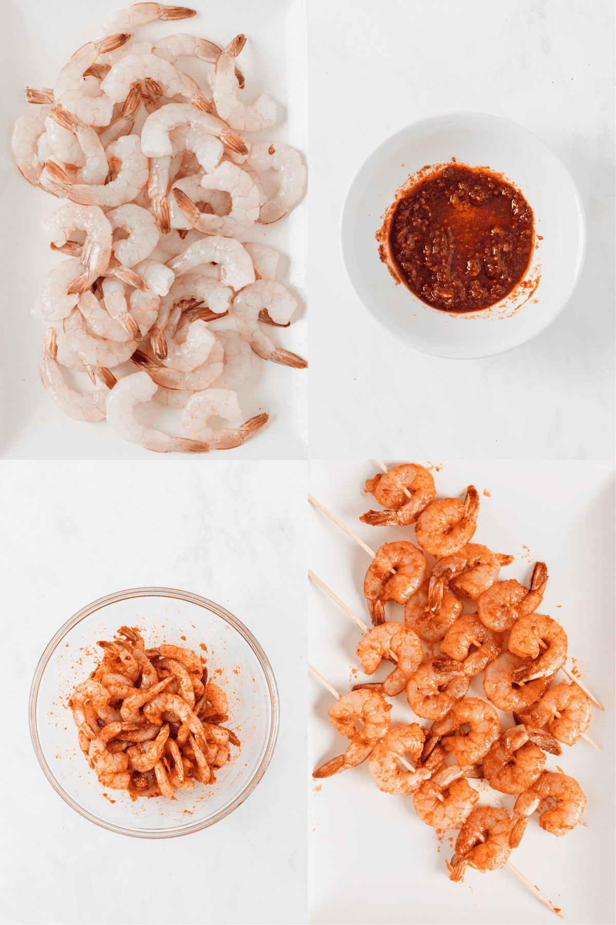 ingredients to make grilled shrimp tacos