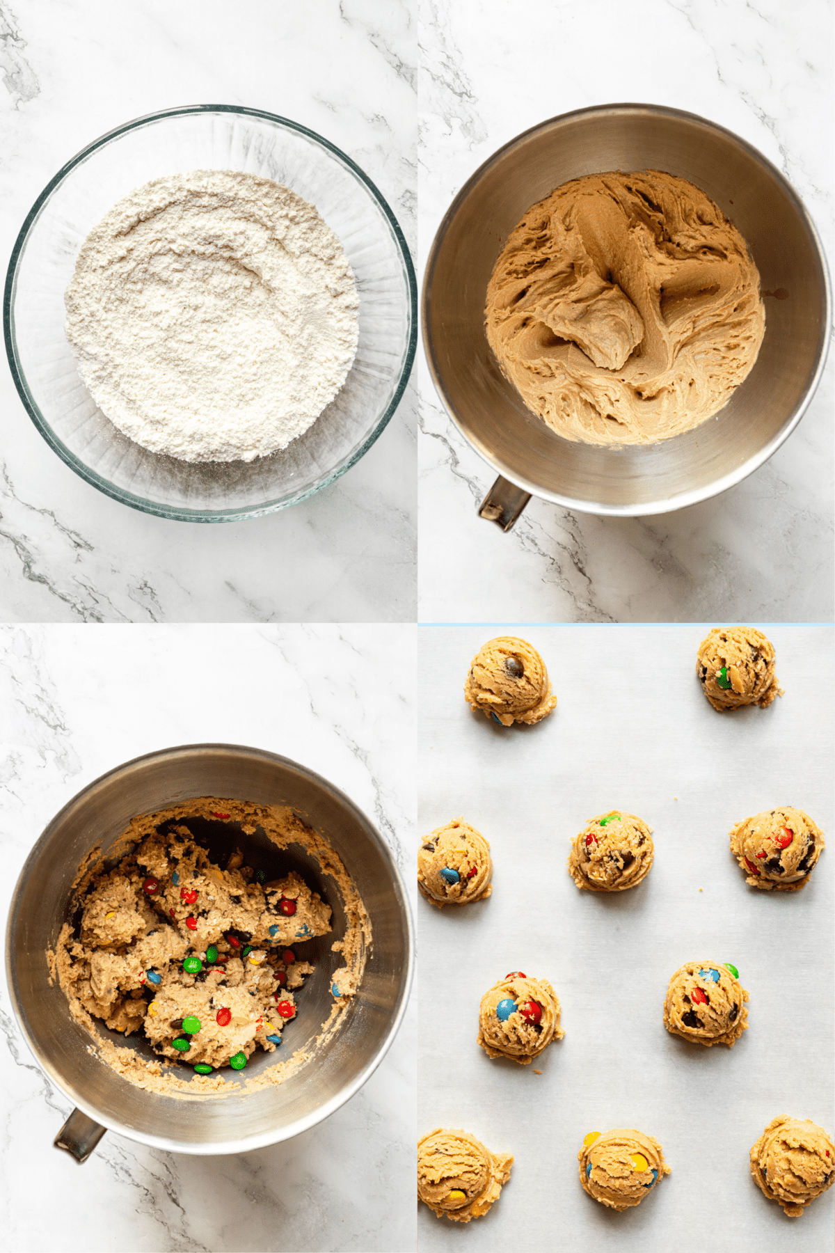 steps to make monster cookies