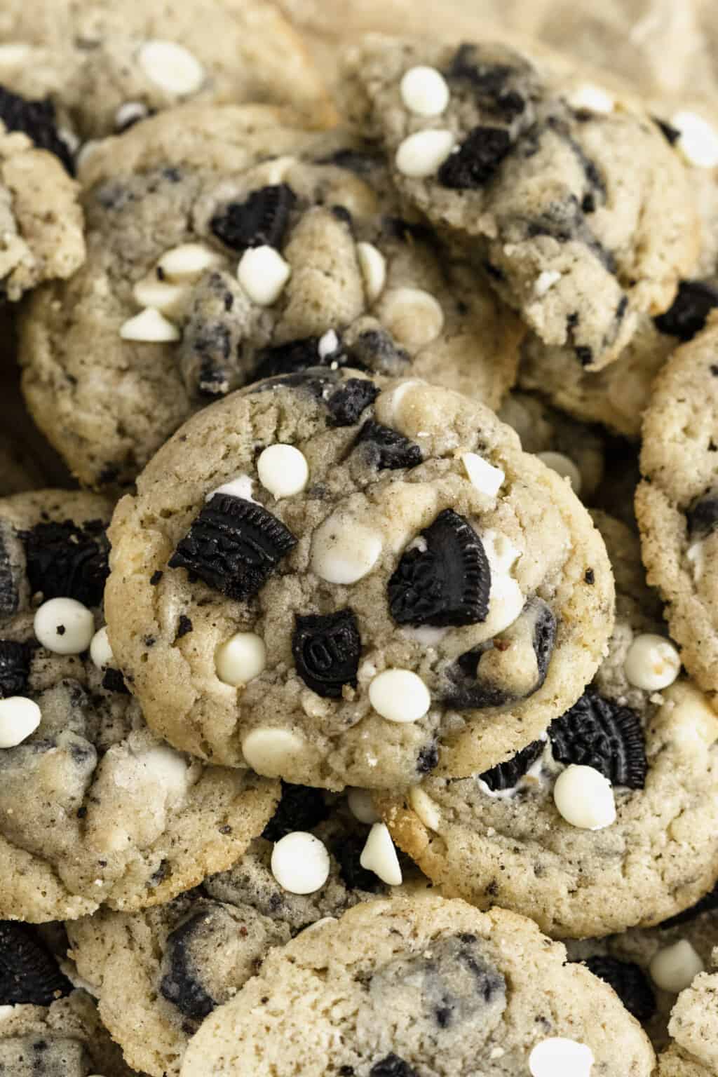Chewy Cookies and Cream Cookies Recipe All Things Mamma