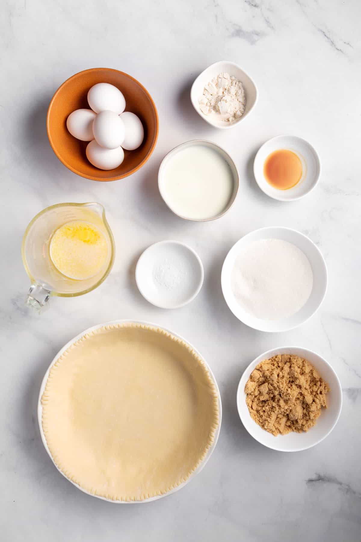 ingredients to make chess pie at home